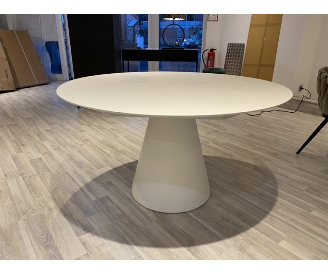 Tisch rund weiß , Esstisch rund modern weiß, Konferenztisch rund